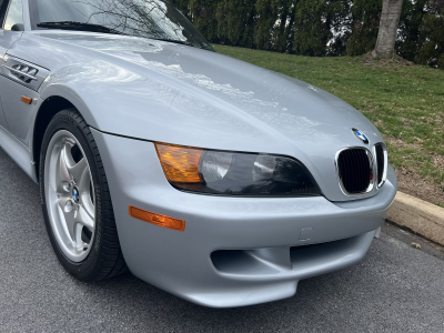 1998 BMW M Roadster in Arctic Silver Metallic over Black Nappa