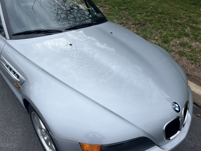 1998 BMW M Roadster in Arctic Silver Metallic over Black Nappa