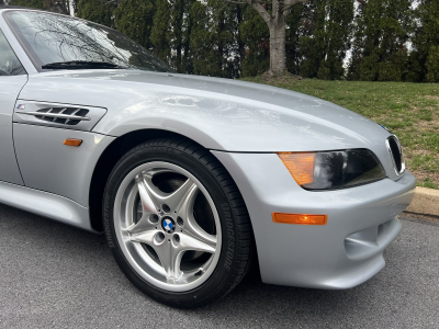 1998 BMW M Roadster in Arctic Silver Metallic over Black Nappa