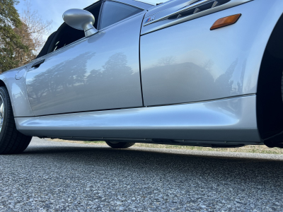 1998 BMW M Roadster in Arctic Silver Metallic over Black Nappa