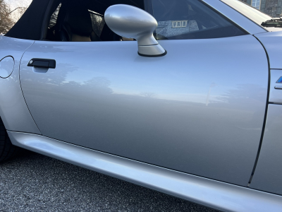 1998 BMW M Roadster in Arctic Silver Metallic over Black Nappa
