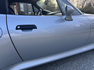 1998 BMW M Roadster in Arctic Silver Metallic over Black Nappa