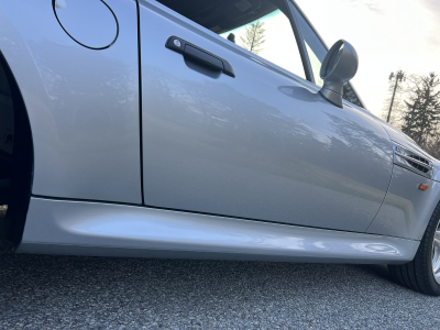 1998 BMW M Roadster in Arctic Silver Metallic over Black Nappa