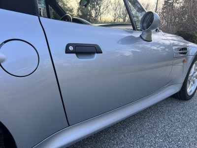 1998 BMW M Roadster in Arctic Silver Metallic over Black Nappa