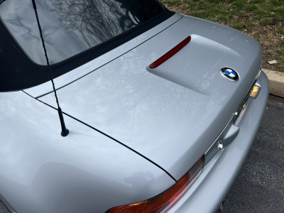 1998 BMW M Roadster in Arctic Silver Metallic over Black Nappa