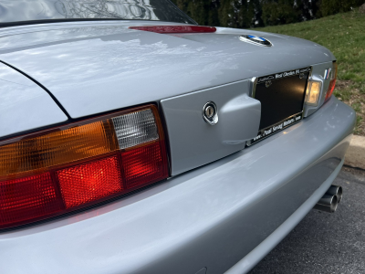 1998 BMW M Roadster in Arctic Silver Metallic over Black Nappa