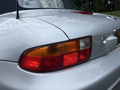 1998 BMW M Roadster in Arctic Silver Metallic over Black Nappa