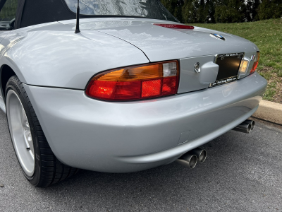1998 BMW M Roadster in Arctic Silver Metallic over Black Nappa