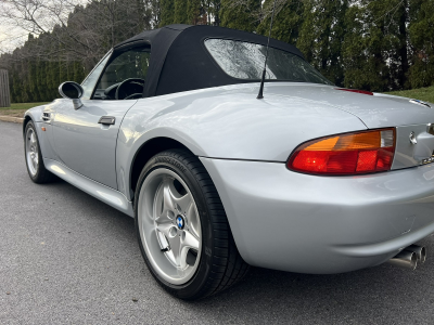 1998 BMW M Roadster in Arctic Silver Metallic over Black Nappa