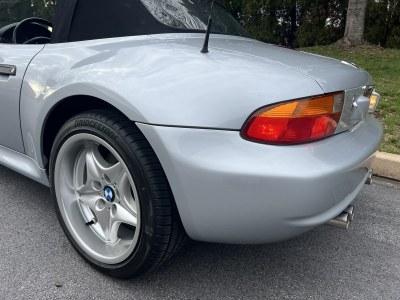 1998 BMW M Roadster in Arctic Silver Metallic over Black Nappa