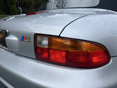 1998 BMW M Roadster in Arctic Silver Metallic over Black Nappa