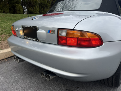 1998 BMW M Roadster in Arctic Silver Metallic over Black Nappa