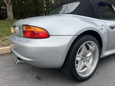 1998 BMW M Roadster in Arctic Silver Metallic over Black Nappa