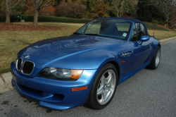 1998 BMW M Roadster in Estoril Blue Metallic over Estoril Blue & Black Nappa