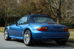 1998 BMW M Roadster in Estoril Blue Metallic over Estoril Blue & Black Nappa
