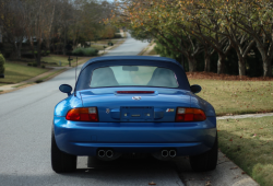 1998 BMW M Roadster in Estoril Blue Metallic over Estoril Blue & Black Nappa
