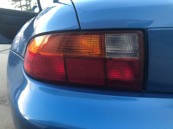 1998 BMW M Roadster in Estoril Blue Metallic over Estoril Blue & Black Nappa