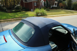 1998 BMW M Roadster in Estoril Blue Metallic over Estoril Blue & Black Nappa