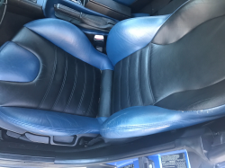 1998 BMW M Roadster in Estoril Blue Metallic over Estoril Blue & Black Nappa