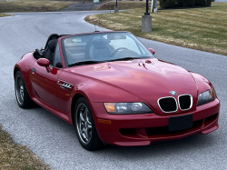 1998 BMW M Roadster in Imola Red 2 over Black Nappa