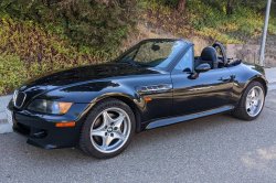 1998 BMW M Roadster in Cosmos Black Metallic over Black Nappa