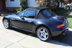 1998 BMW M Roadster in Cosmos Black Metallic over Black Nappa