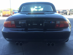 1998 BMW M Roadster in Cosmos Black Metallic over Black Nappa