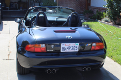 1998 BMW M Roadster in Cosmos Black Metallic over Black Nappa