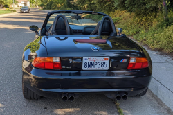 1998 BMW M Roadster in Cosmos Black Metallic over Black Nappa