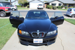 1998 BMW M Roadster in Cosmos Black Metallic over Black Nappa