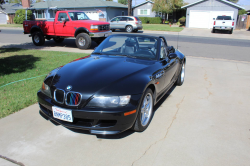 1998 BMW M Roadster in Cosmos Black Metallic over Black Nappa