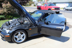 1998 BMW M Roadster in Cosmos Black Metallic over Black Nappa