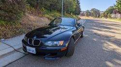 1998 BMW M Roadster in Cosmos Black Metallic over Black Nappa