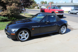 1998 BMW M Roadster in Cosmos Black Metallic over Black Nappa