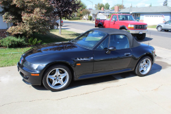 1998 BMW M Roadster in Cosmos Black Metallic over Black Nappa