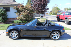 1998 BMW M Roadster in Cosmos Black Metallic over Black Nappa