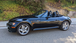 1998 BMW M Roadster in Cosmos Black Metallic over Black Nappa