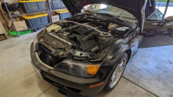 1998 BMW M Roadster in Cosmos Black Metallic over Black Nappa