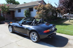 1998 BMW M Roadster in Cosmos Black Metallic over Black Nappa