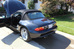 1998 BMW M Roadster in Cosmos Black Metallic over Black Nappa