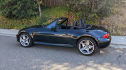 1998 BMW M Roadster in Cosmos Black Metallic over Black Nappa