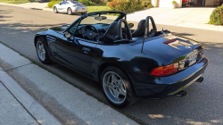 1998 BMW M Roadster in Cosmos Black Metallic over Black Nappa