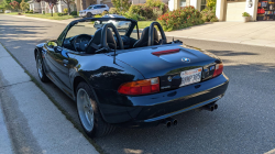 1998 BMW M Roadster in Cosmos Black Metallic over Black Nappa