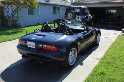 1998 BMW M Roadster in Cosmos Black Metallic over Black Nappa