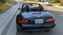 1998 BMW M Roadster in Cosmos Black Metallic over Black Nappa