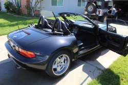 1998 BMW M Roadster in Cosmos Black Metallic over Black Nappa