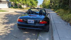 1998 BMW M Roadster in Cosmos Black Metallic over Black Nappa