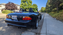 1998 BMW M Roadster in Cosmos Black Metallic over Black Nappa