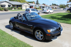 1998 BMW M Roadster in Cosmos Black Metallic over Black Nappa