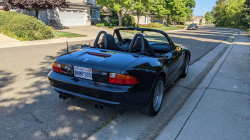 1998 BMW M Roadster in Cosmos Black Metallic over Black Nappa